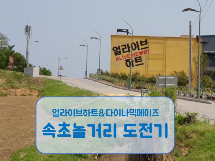  속초놀거리 테마파크 다이내믹메이즈 9세 소년 도전기