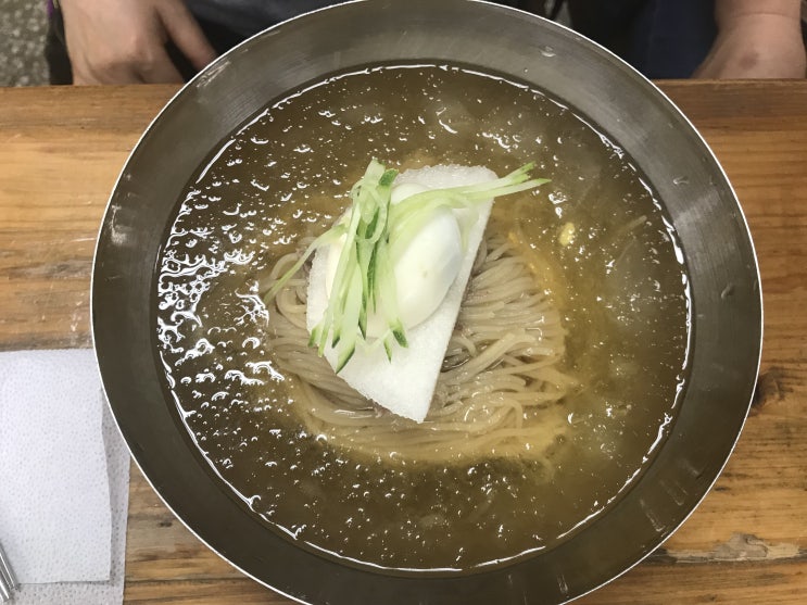 안성 냉면 우정집 생활의달인 평양냉면 토요일 방문 후기