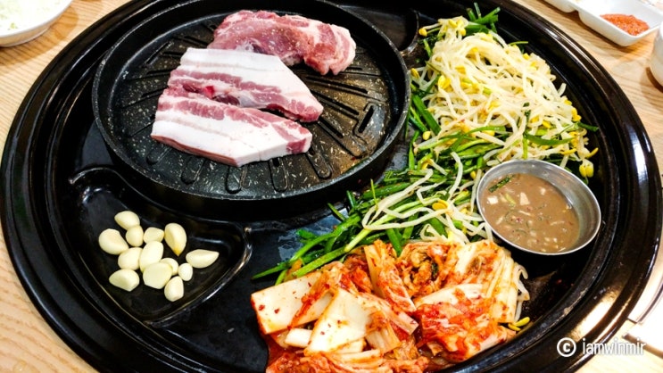 종로5가맛집, 왕겨 참숯 직화 불판 "화돌농장"