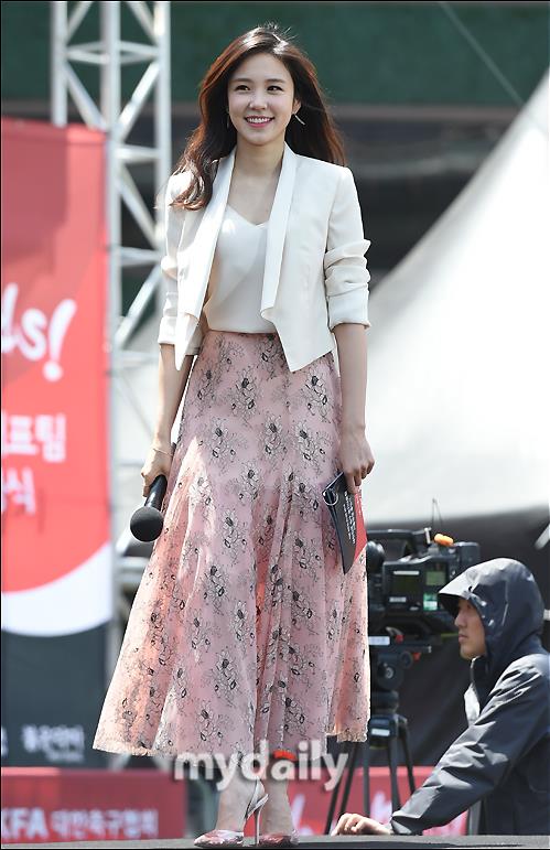  러시아월드컵 출정식 장예원 아나운서 - 라실루엣드유제니