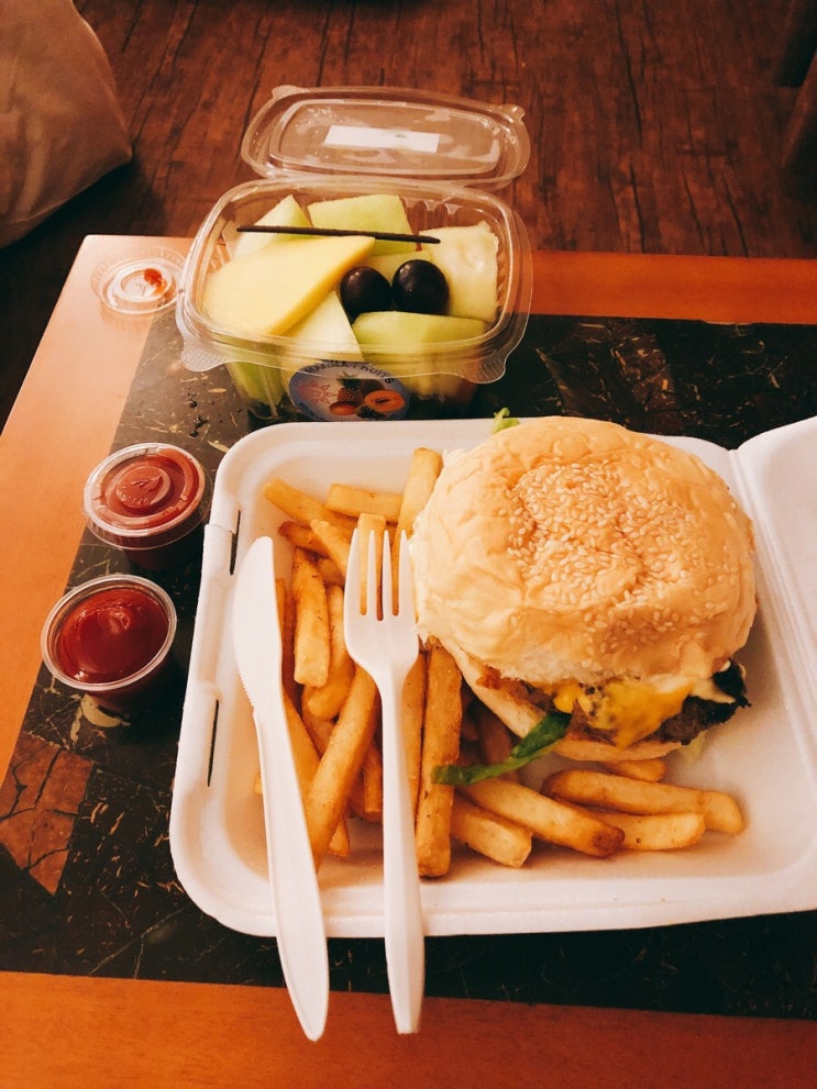 괌 자유여행 괌 수제버거 맛집, 괌도스버거!!