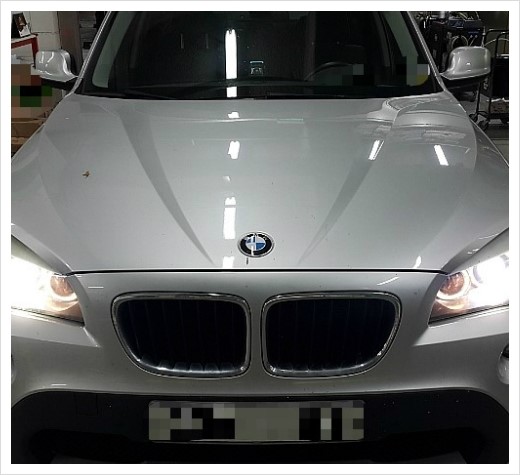 BMW X1 20d 먼지필터교환과 에어컨 냄새제거  