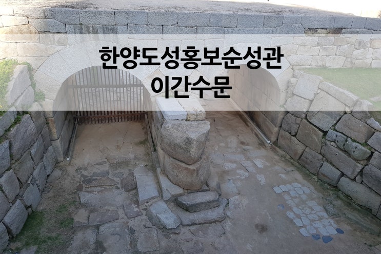  한양도성 홍보순성관 이간수문전시장