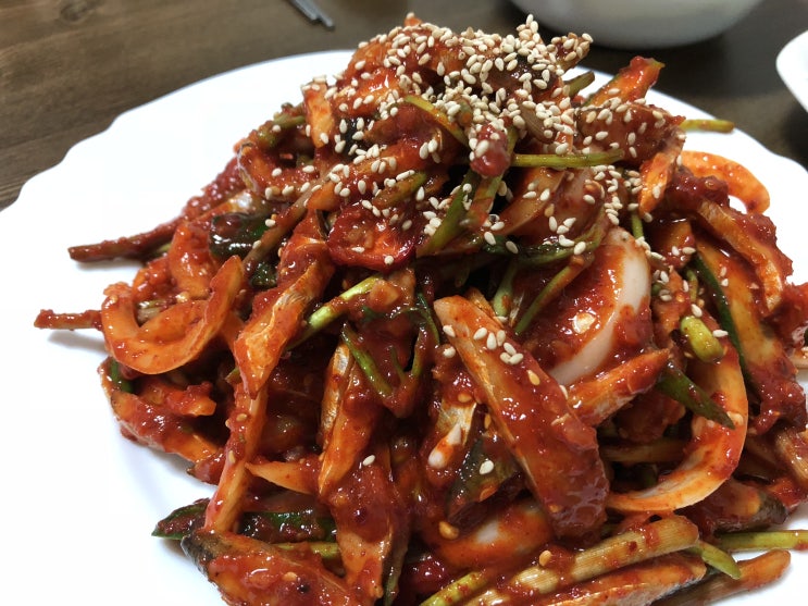  웅어회 임금님이 드셨던 우어회무침 만드는 법