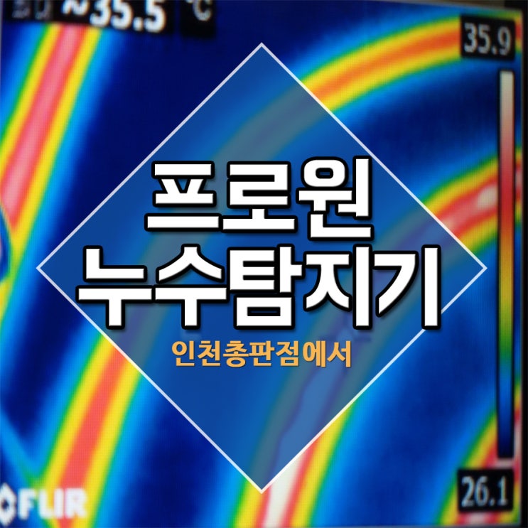  프로원누수탐지기 인천총판점에서