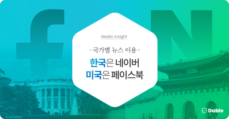 [미디어 인사이트] 국가별 뉴스 이용 - 한국은 네이버 · 미국은 페이스북