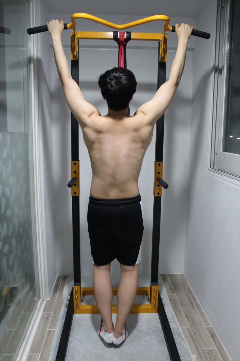 힘콩의 재미어트] 치닝디핑 힘콩 철봉 가정용 턱걸이 사용후기 : 네이버 블로그