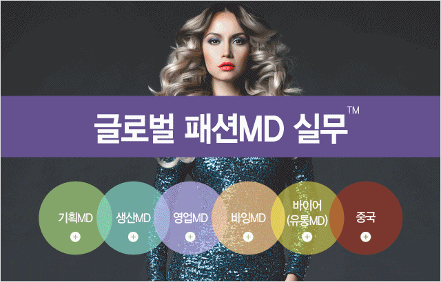  글로벌패션인재개발원, '패션MD실무과정' 모집