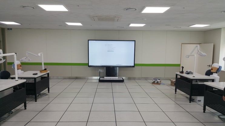  경복대학교 치위생과 실습실 납품 설치