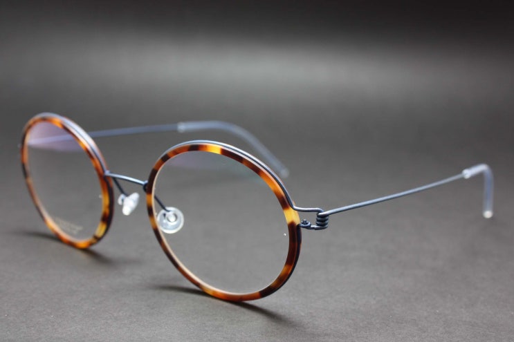  린드버그 안경 카메론 LINDBERG Cameron K25M/U13 48 size / 원형 콤비 안경테 추천!