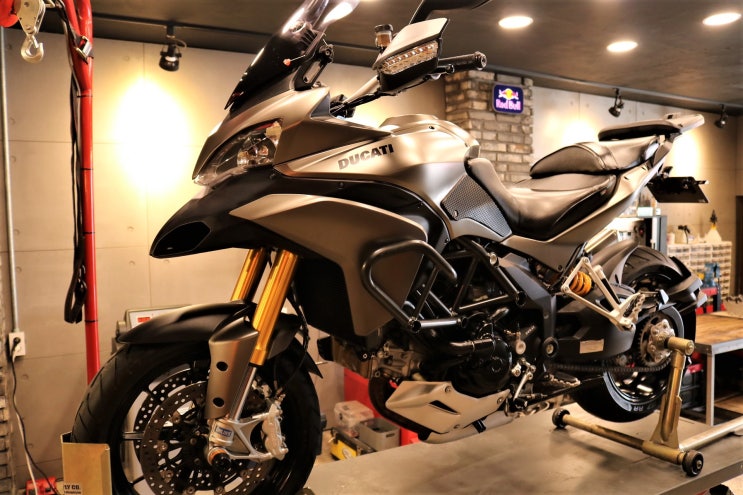  2013년식 두카티 멀티스트라다 1200S 작업완료~!