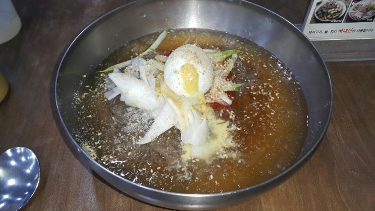 서울 봉천동 순댓국 냉면 방문기