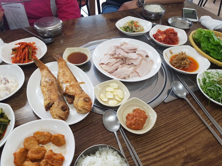 제주도민이 이용하는 가성비 좋은 성산일출봉근처 점심맛집 시골밥상