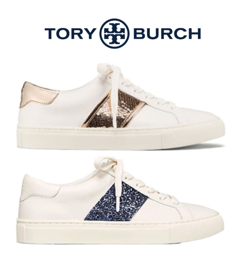 Carter glitter deals sneaker tory burch