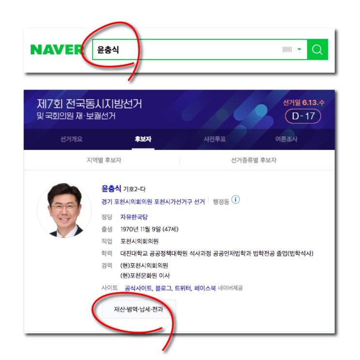  능력과 자질을 갖춘! 시민밀착형 시의원, 기호 2-다 윤충식