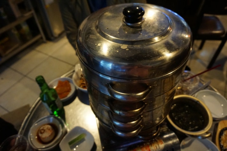  천안 두정동 청춘해물포차 5단해물찜><