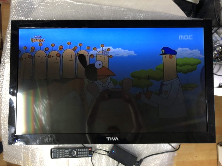 우창동 고객님께서 스피드테크놀로지 TIVA-EG4200 LED-TV 화면이 어둡게 나와요!!(포항TIVA티비수리점-아이콘컴퓨터TV서비스)