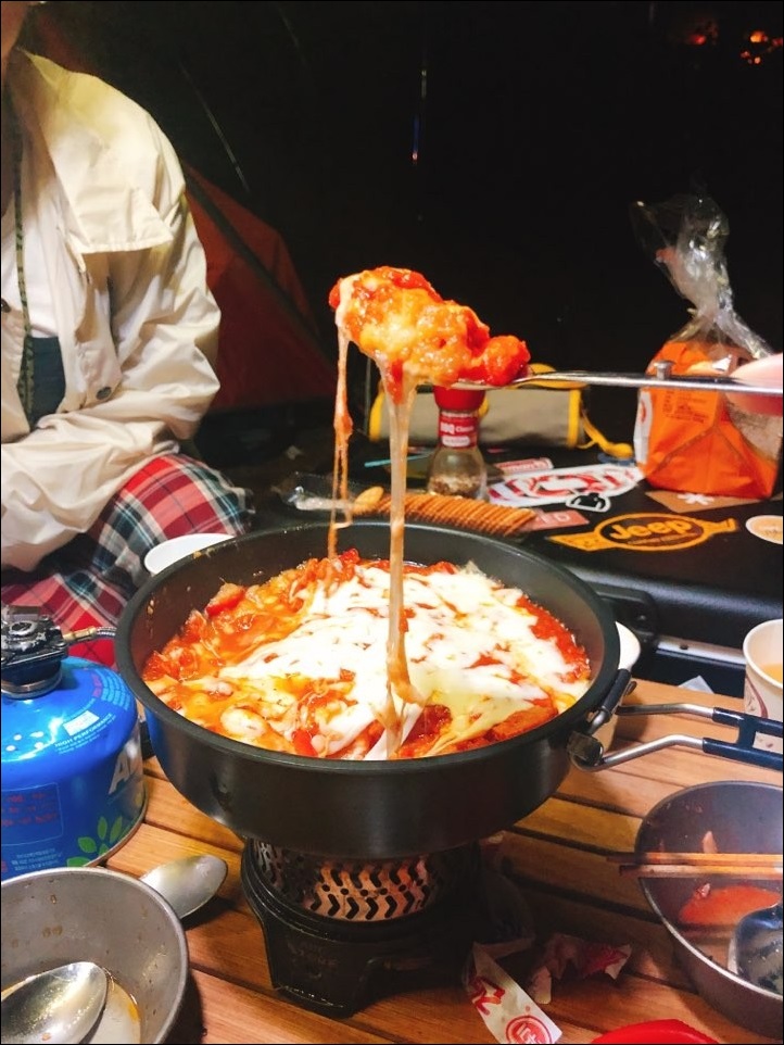 [캠핑요리] 캠핑 은 먹방 입니다- 먹방 은 사랑 입니다!