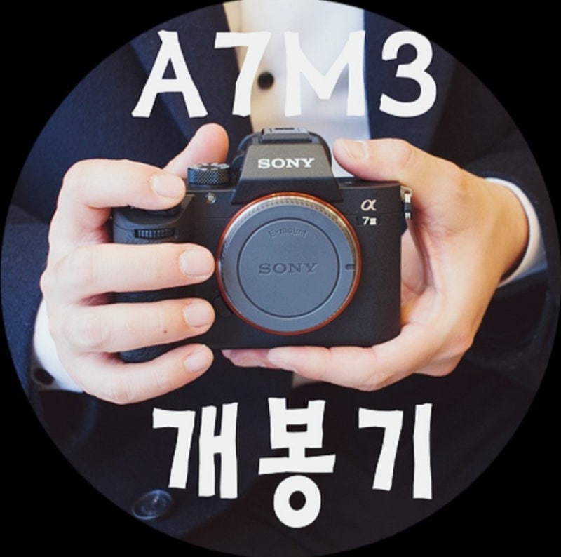 [SONY] A7M3 언박싱 + 스냅 후기