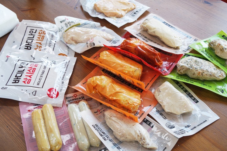  바디나인 구현호 닭가슴살 소세지 스테이크 맛있게 먹으면서 식단관리!