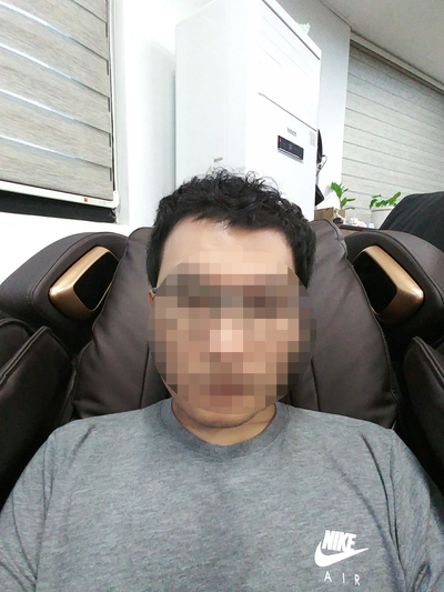  안성 가르마헤어 남자펌 이용후기