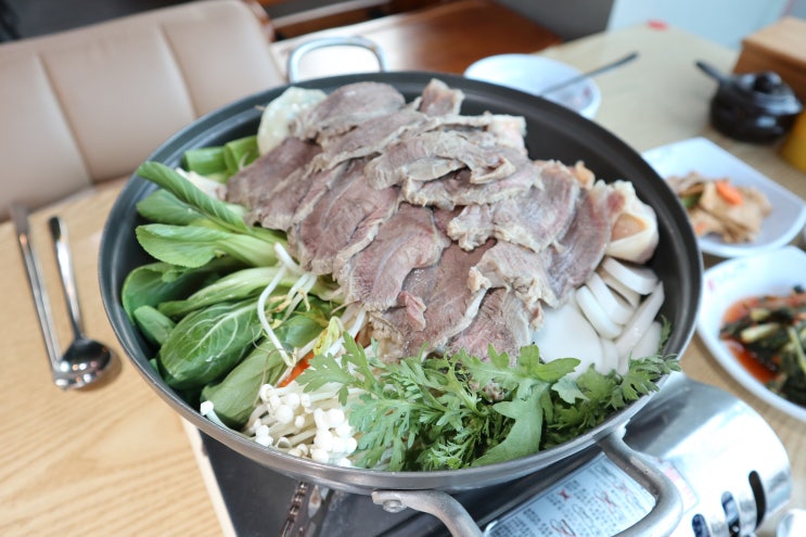  만수동맛집 막바로 어서와 이런 만두전골은 처음이지