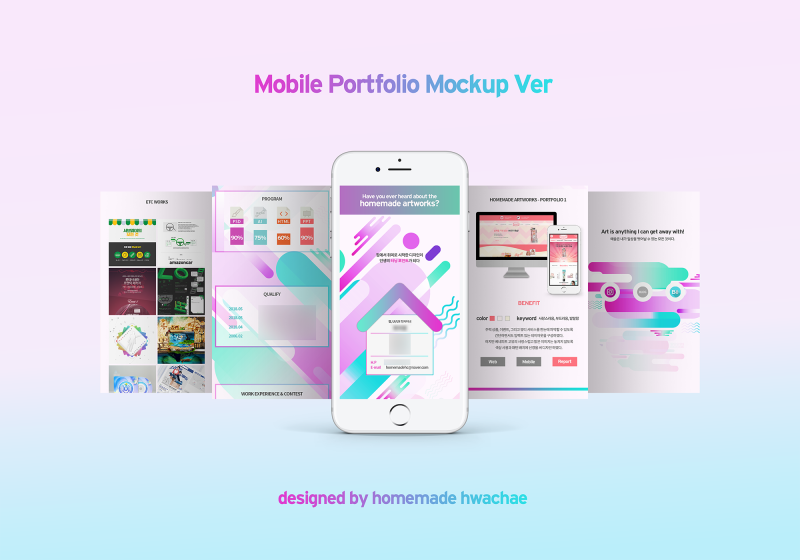 Mobile portfolio layout - Have you ever heard about the homemade ...