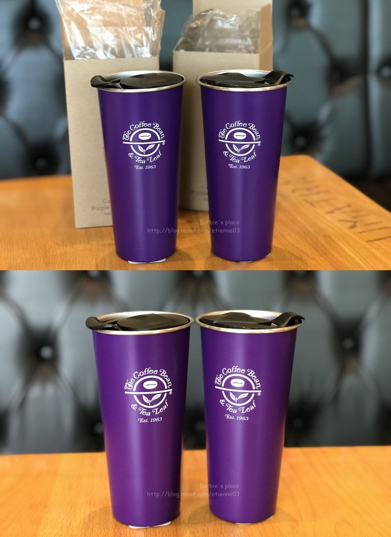 커피빈 퍼플 텀블러 색감 짱예쁨! : 네이버 블로그, image size:800x1096