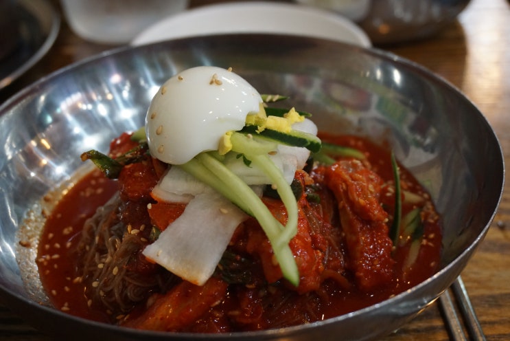  청량리 전통시장! 함흥냉면·갈비탕 맛집! - 다미옥!