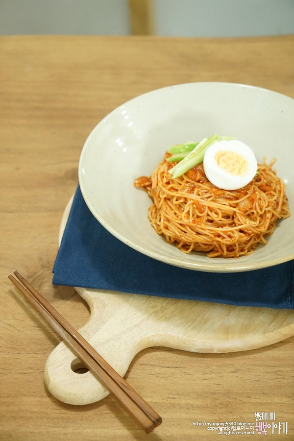 백종원 비빔국수 양념장 TIP 내입맛대로~