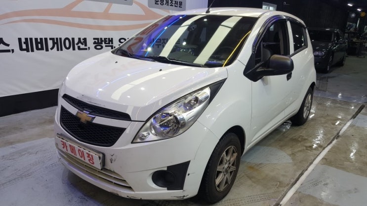  스파크 레이노팬텀 썬팅 시공