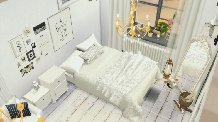 WIP - Sims 4 White Cottage WIP - Sims 4 White Cottage