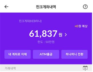  자산관리 핀크로 하니 든든하다