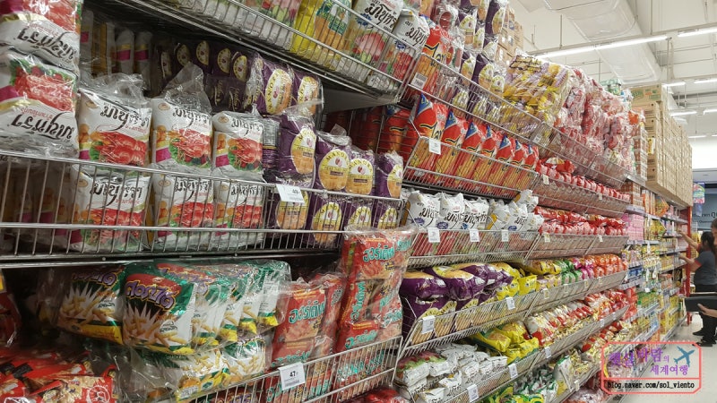 방콕| 02. 방콕 쇼핑: 슈퍼쇼핑 (쌀마켓, 빅씨마트)