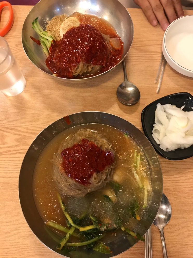  수락산이오냉면 열무가맛나더라
