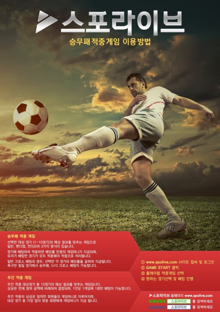 스포라이브 포스터 스포라이브 포스터