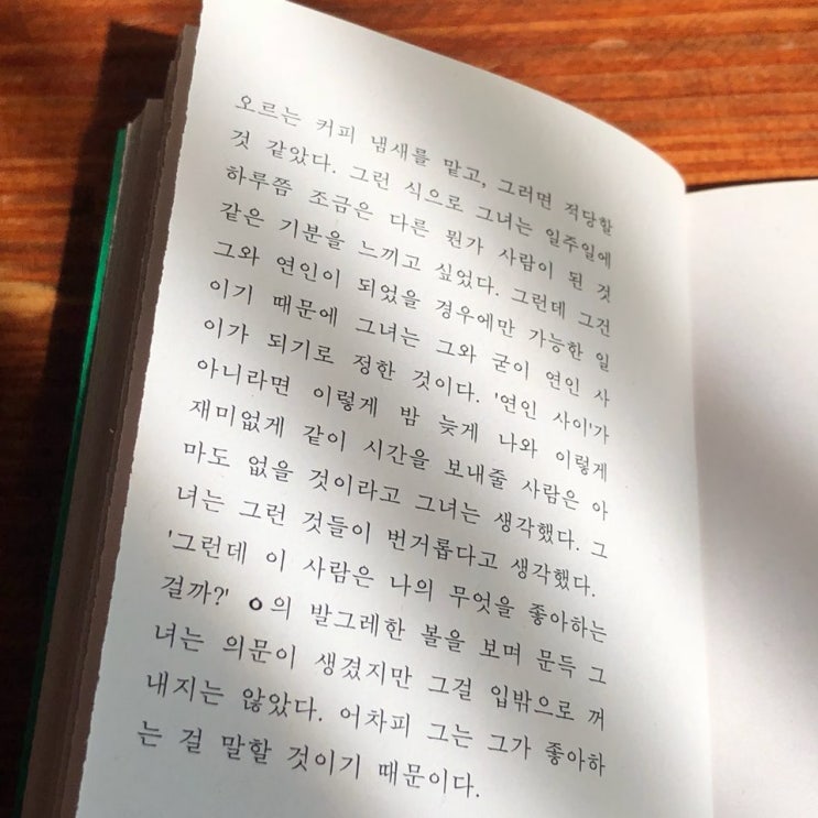 [독립출판 리뷰] 김종완, 연인들 (H 부제 : 우리는 서로를 얼마나 오해하고 다르게 그리워하나)