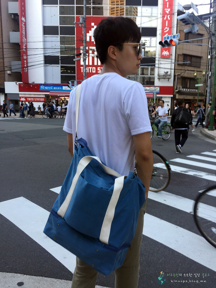  366백(366bag) 짧은 여행에 최적화된 여행가방 캔버스 위켄더백 후기