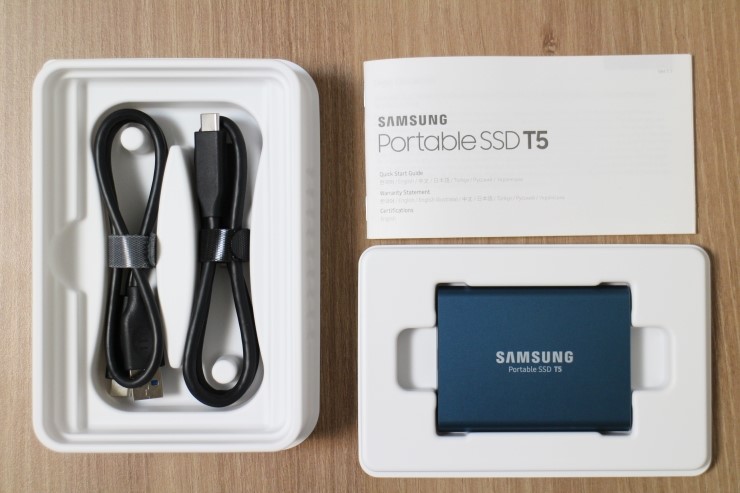  [삼성전자 MU-PA500B] Portable SSD T5 500GB