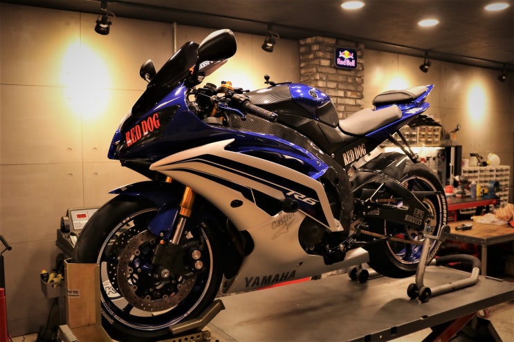  2016년식 야마하 R6 작업완료!