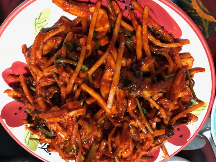  대구무침회포장 집에서도 맛있게 먹기