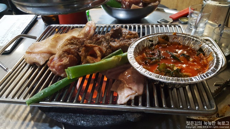 청대맛집 장군집 푸짐하다리