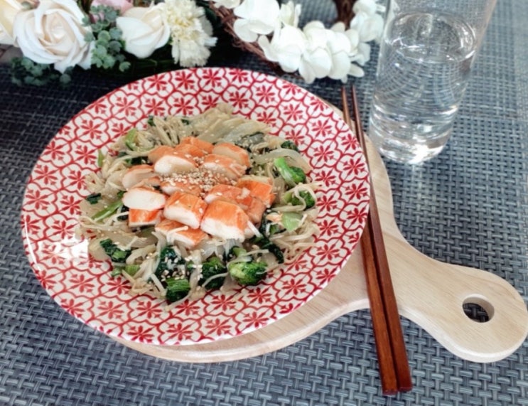  아기반찬 유아반찬 ) 맛살/크래미  야채 볶음 밥도둑 레시피