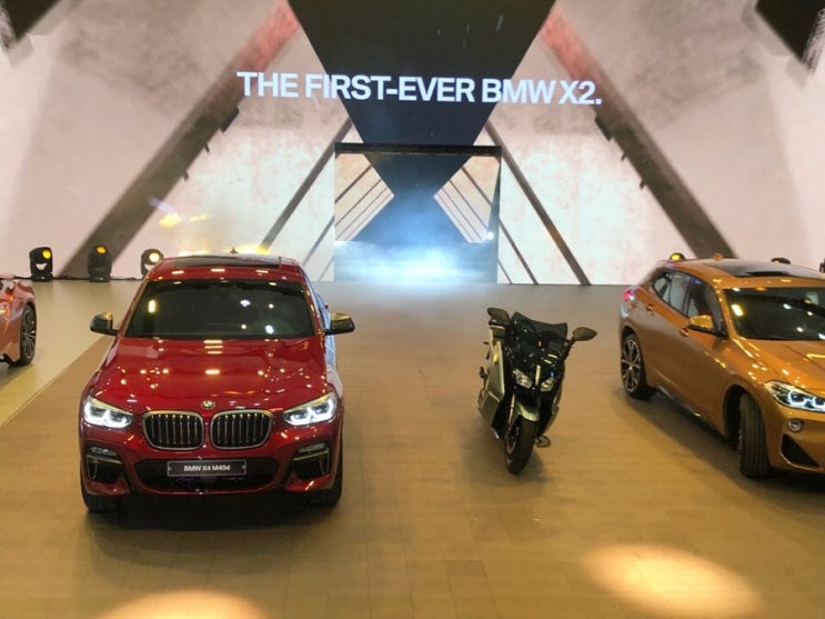 2018 부산 모터쇼 - BMW X4 ,X2 제네시스 에센시아 최초 공개 실시간 포스팅