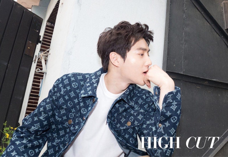 180607 EXO Suho Official Twitter: High Cut Pictorial