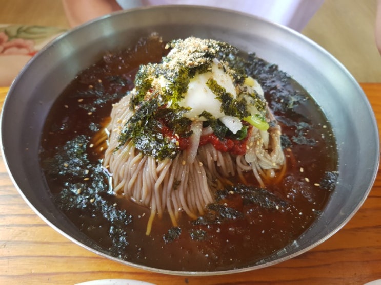  강원도 양양 휴휴암 서피비치 맛집, 하조대 막국수