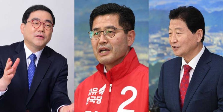  홍준표 대표, 조진래 창원시장 후보 캠프 전격 방문