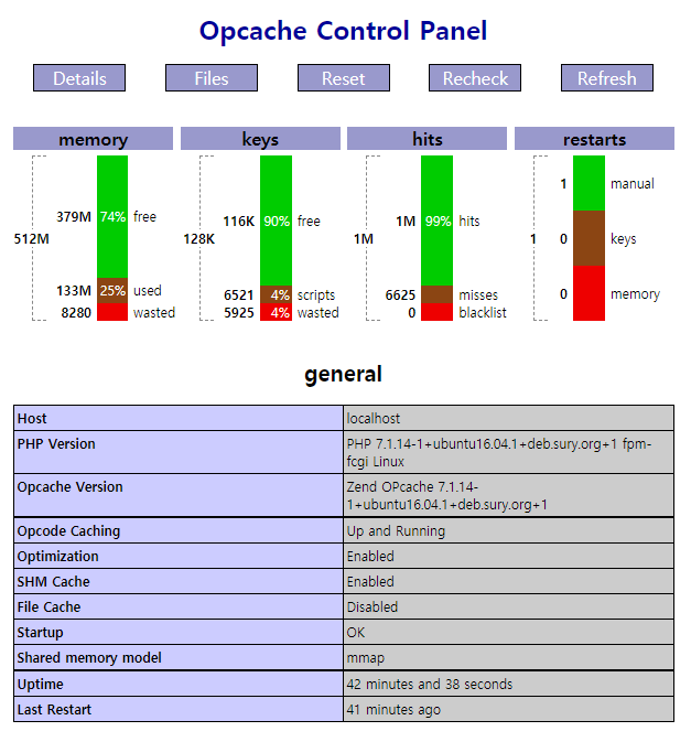 [Linux] PHP OPCache 설정하기 : 네이버 블로그