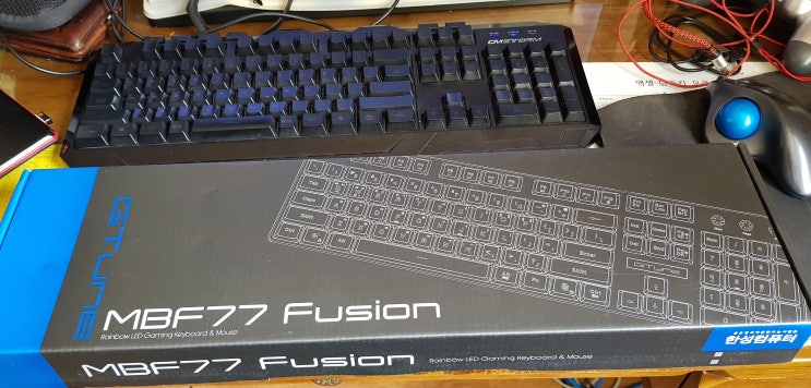  한성컴퓨터 키보드 마우스 콤보 - GTune MBF77 Fusion