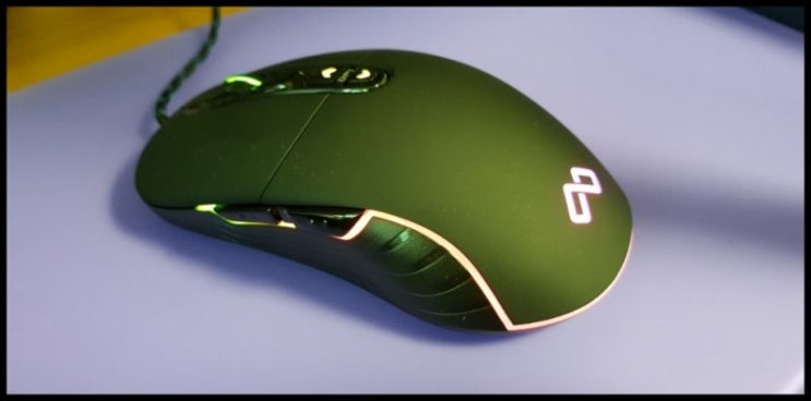  마우스 리뷰!!  달라진 모습~맥스틸 TRON G10PRO reborn 러버